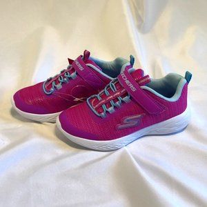 Skechers Pink Tennis Shoes Girl Size 13